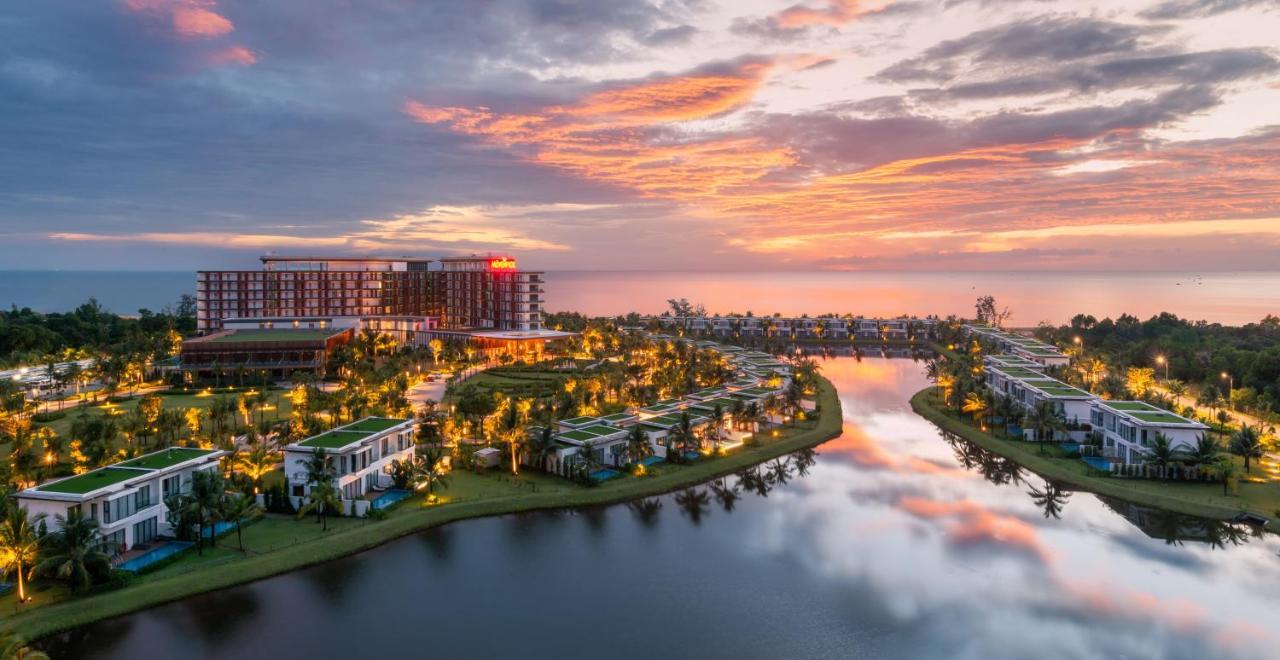 Moevenpick Villas & Residences دونغ دونغ المظهر الخارجي الصورة View of the resort